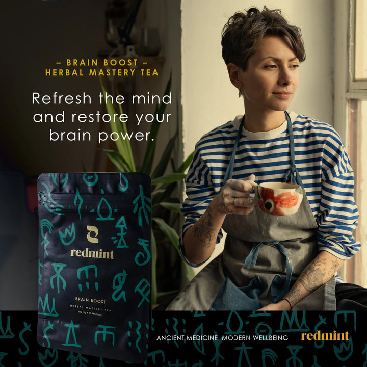 Redmint Herbal Mastery Tea Brainboost
