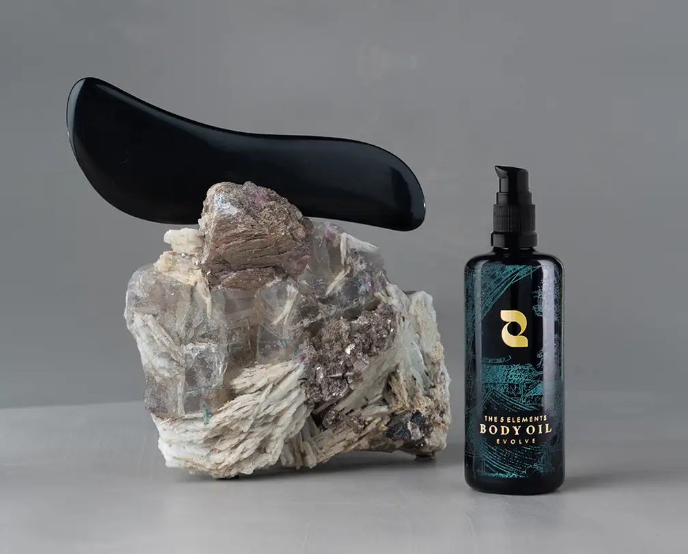 Redmint Body Obsidian Gua Sha